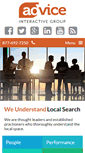 Mobile Screenshot of adviceinteractivegroup.com